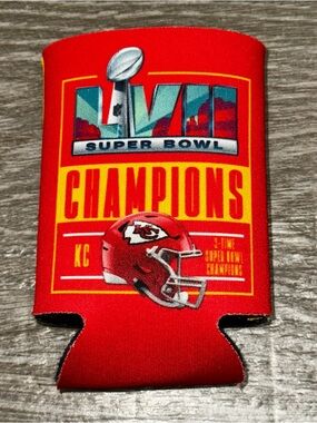 Kansas City Chiefs NFL Super Bowl 57 LVII Champions Double Sided 12oz Koozie